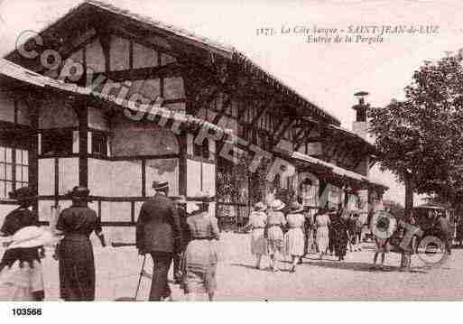 Ville de SAINTJEANDELUZ Carte postale ancienne