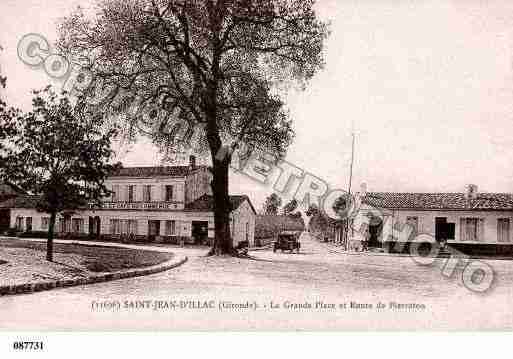 Ville de SAINTJEAND\'ILLAC Carte postale ancienne