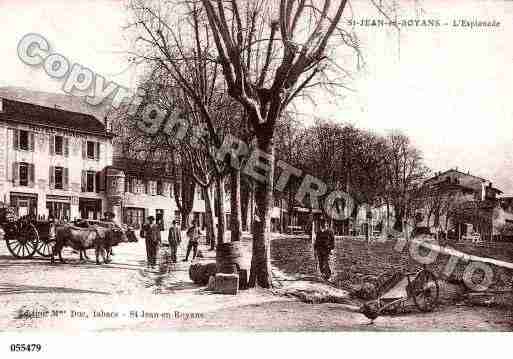 Ville de SAINTJEANENROYANS Carte postale ancienne Ville de SAINTJEANENROYANS Carte postale ancienne