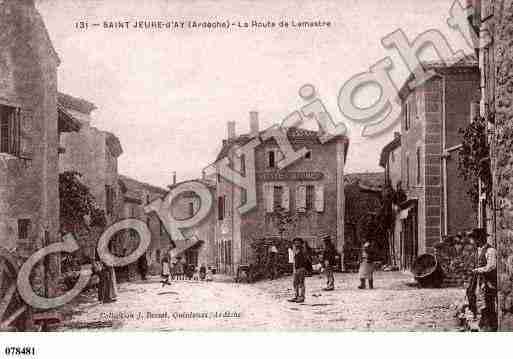 Ville de SAINTJEURED\\\'AY Carte postale ancienne