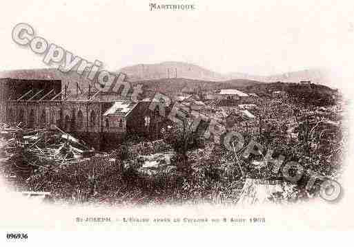 Ville de SAINTJOSEPH Carte postale ancienne