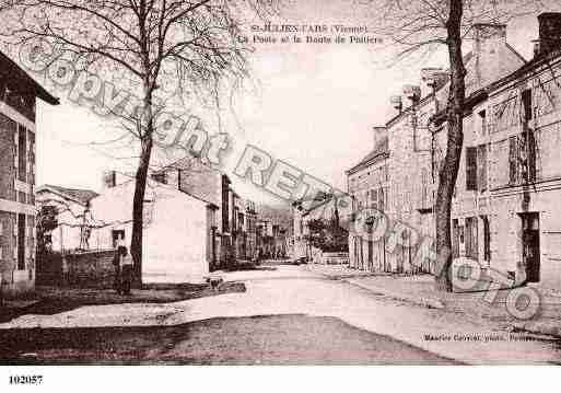 Ville de SAINTJULIENL\'ARS Carte postale ancienne