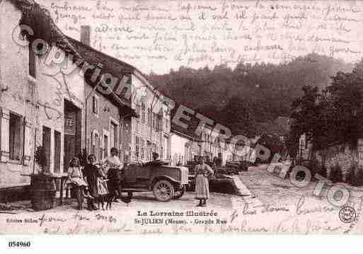 Ville de SAINTJULIENSOUSLESCOTES Carte postale ancienne