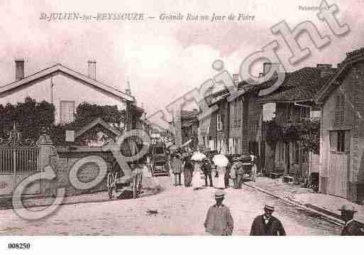 Ville de SAINTJULIENSURREYSSOUZE Carte postale ancienne