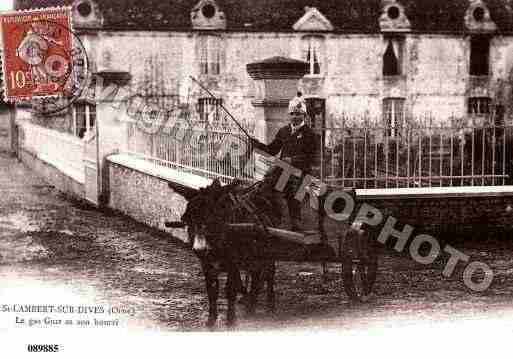 Ville de SAINTLAMBERTSURDIVE Carte postale ancienne