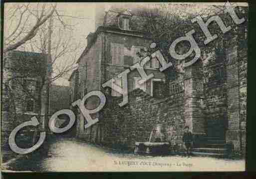 Ville de SAINTLAURENTD\\\'OLT Carte postale ancienne