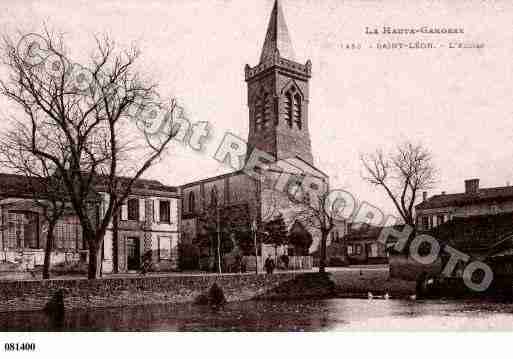 Ville de SAINTLEON Carte postale ancienne