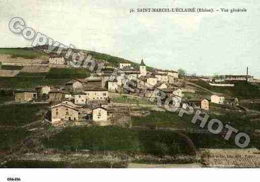 Ville de SAINTMARCELL\'ECLAIRE Carte postale ancienne