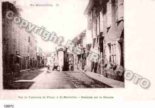 Ville de SAINTMARCELLIN Carte postale ancienne