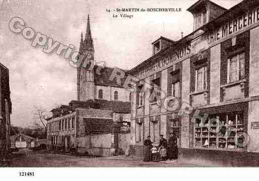 Ville de SAINTMARTINDEBOSCHERVILLE Carte postale ancienne