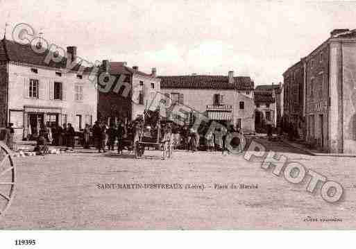 Ville de SAINTMARTIND\'ESTREAUX Carte postale ancienne