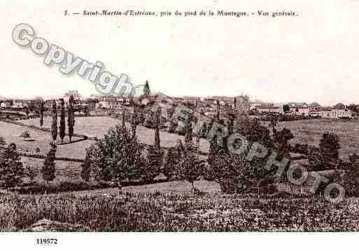 Ville de SAINTMARTIND\'ESTREAUX Carte postale ancienne