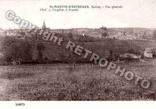 Ville de SAINTMARTIND\'ESTREAUX Carte postale ancienne