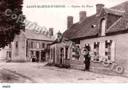 Ville de SAINTMARTIND\\\'ORDON Carte postale ancienne