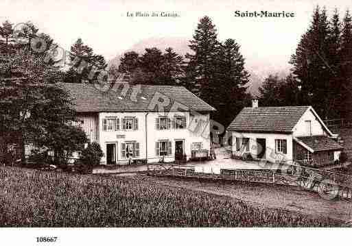 Ville de SAINTMAURICESURMOSELLE Carte postale ancienne