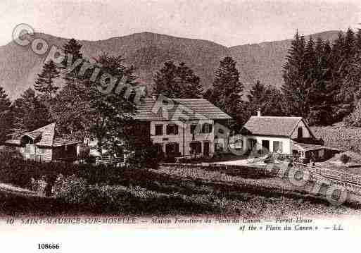 Ville de SAINTMAURICESURMOSELLE Carte postale ancienne