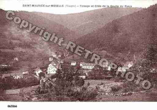 Ville de SAINTMAURICESURMOSELLE Carte postale ancienne