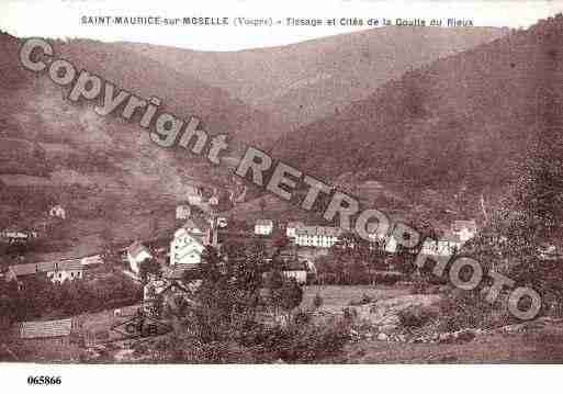 Ville de SAINTMAURICESURMOSELLE Carte postale ancienne