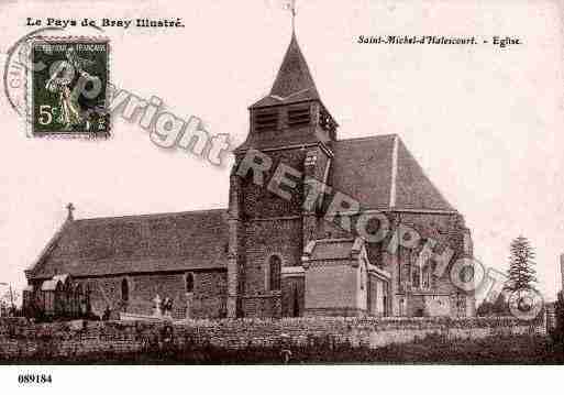 Ville de SAINTMICHELD\\\'HALESCOURT Carte postale ancienne Ville de SAINTMICHELD\\\'HALESCOURT Carte postale ancienne