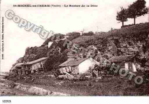 Ville de SAINTMICHELENL\'HERM Carte postale ancienne