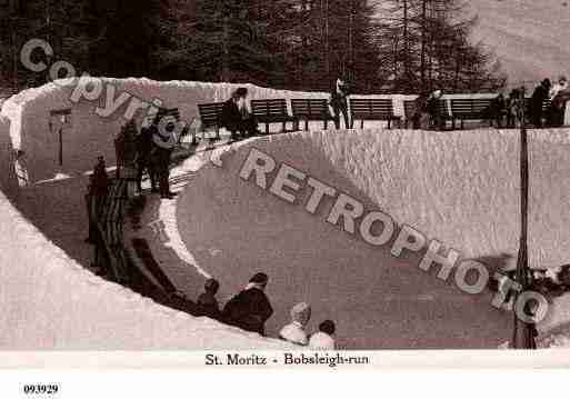 Ville de SAINTMORITZ Carte postale ancienne Ville de SAINTMORITZ Carte postale ancienne