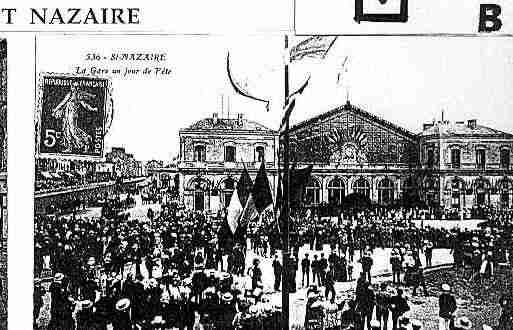 Ville de SAINTNAZAIRE Carte postale ancienne