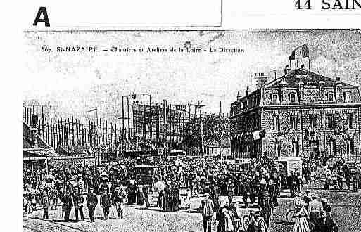 Ville de SAINTNAZAIRE Carte postale ancienne