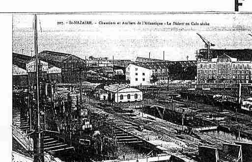 Ville de SAINTNAZAIRE Carte postale ancienne