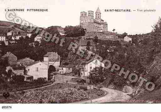 Ville de SAINTNECTAIRE Carte postale ancienne