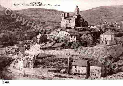 Ville de SAINTNECTAIRE Carte postale ancienne