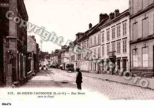 Ville de SAINTOUENL\'AUMONE Carte postale ancienne