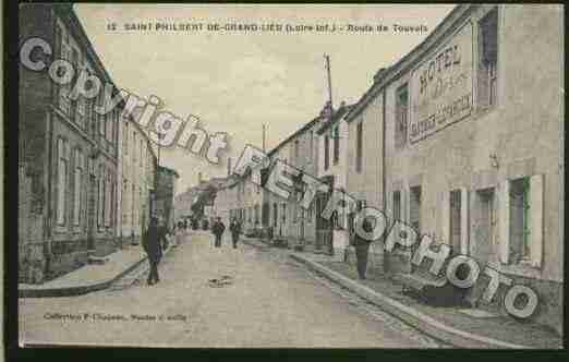 Ville de SAINTPHILBERTDEGRANDLIEU Carte postale ancienne