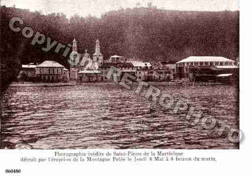 Ville de SAINTPIERRE Carte postale ancienne Ville de SAINTPIERRE Carte postale ancienne
