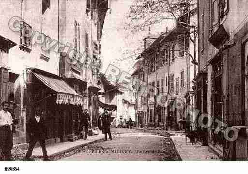 Ville de SAINTPIERRED\'ALBIGNY Carte postale ancienne