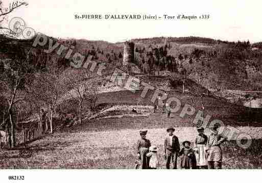 Ville de SAINTPIERRED\'ALLEVARD Carte postale ancienne