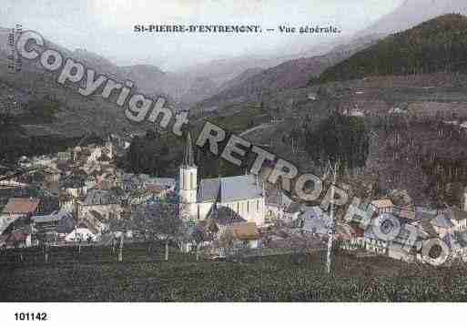Ville de SAINTPIERRED\'ENTREMONT Carte postale ancienne