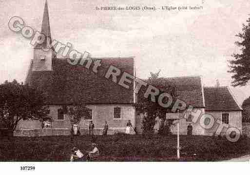 Ville de SAINTPIERREDESLOGES Carte postale ancienne
