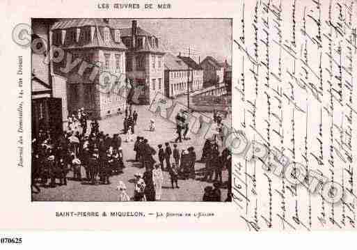 Ville de SAINTPIERREETMIQUELON Carte postale ancienne Ville de SAINTPIERREETMIQUELON Carte postale ancienne