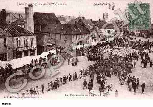 Ville de SAINTPIERREETMIQUELON Carte postale ancienne Ville de SAINTPIERREETMIQUELON Carte postale ancienne