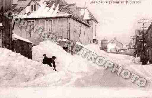 Ville de SAINTPIERREETMIQUELON Carte postale ancienne Ville de SAINTPIERREETMIQUELON Carte postale ancienne