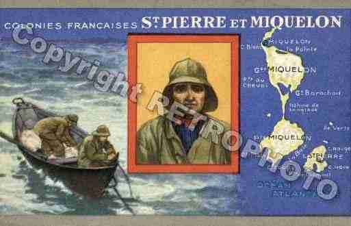 Ville de SAINTPIERREETMIQUELON Carte postale ancienne Ville de SAINTPIERREETMIQUELON Carte postale ancienne