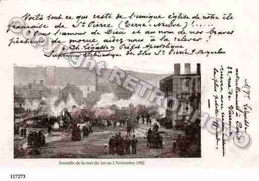 Ville de SAINTPIERREETMIQUELON Carte postale ancienne Ville de SAINTPIERREETMIQUELON Carte postale ancienne