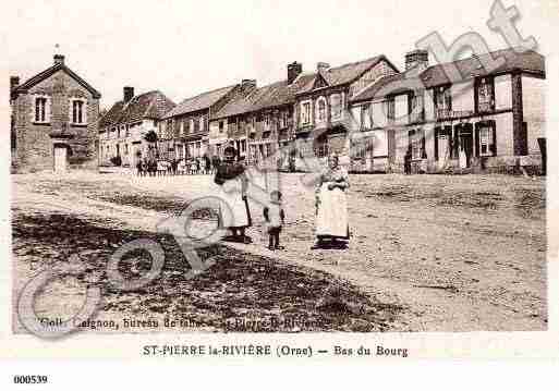 Ville de SAINTPIERRELARIVIERE Carte postale ancienne