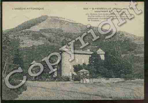 Ville de SAINTPIERREVILLE Carte postale ancienne