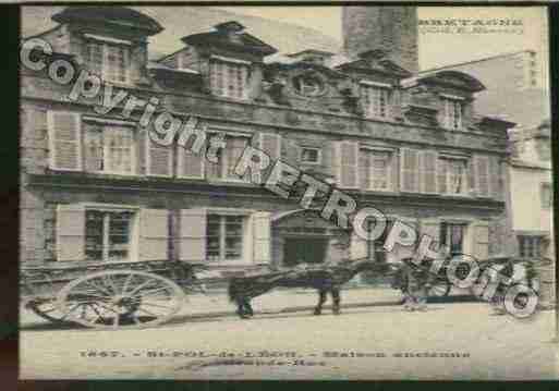 Ville de SAINTPOLDELEON Carte postale ancienne