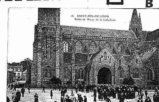 Ville de SAINTPOLDELEON Carte postale ancienne