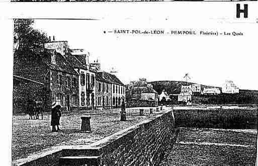 Ville de SAINTPOLDELEON Carte postale ancienne Ville de SAINTPOLDELEON Carte postale ancienne