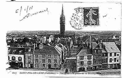 Ville de SAINTPOLDELEON Carte postale ancienne