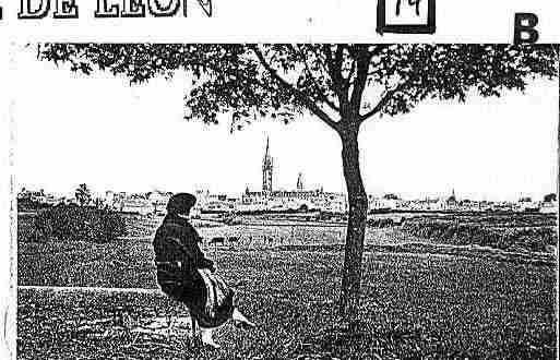Ville de SAINTPOLDELEON Carte postale ancienne