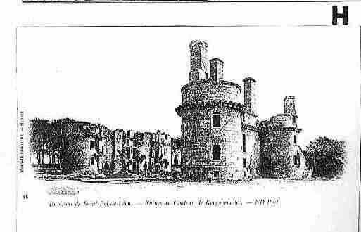 Ville de SAINTPOLDELEON Carte postale ancienne